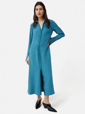 Japanese Crepe Shirt Dress
