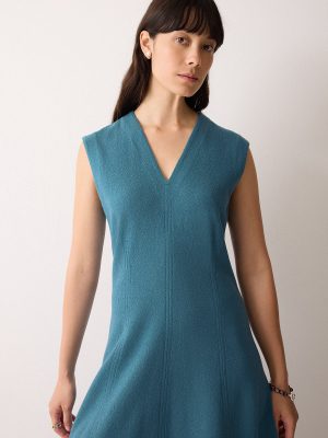 Sleeveless Stitched Dress