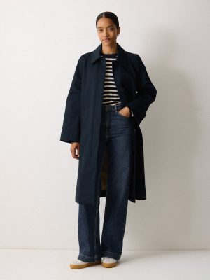 British Millerain Cotton Rain Mac