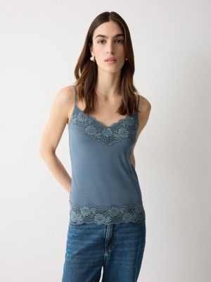 Modal Lace Vest