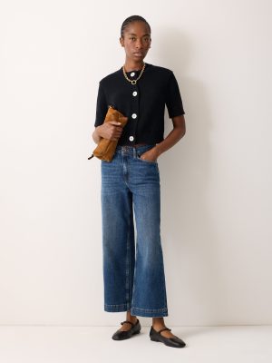 Short Sleeve Cardi Top