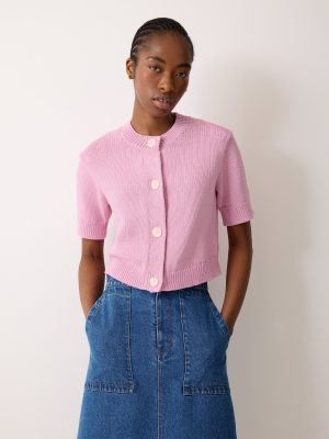 Short Sleeve Cardi Top