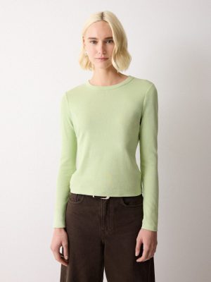 Long Sleeve Fine Cotton Baby T-shirt