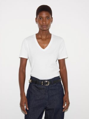 Supima Cotton V Neck T-shirt