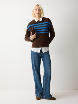 Stripe Guernsey Jumper