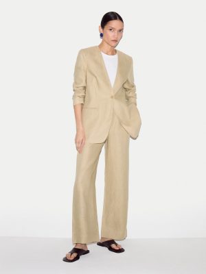 Irish Linen Sailor Trouser