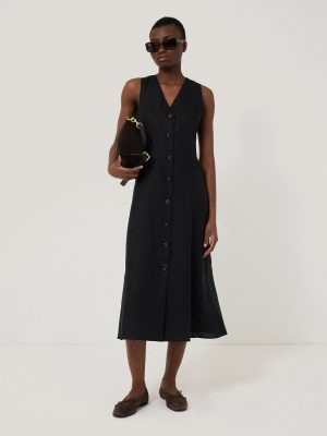 Linen Waistcoat Dress