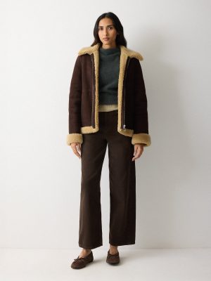 Italian Merino Shearling Coat