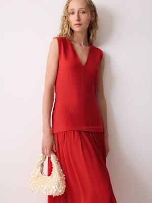 Mixed Media Jersey Dress