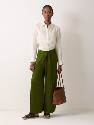 Wrap Palazzo Trousers