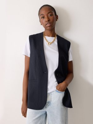 Ponte Pinstripe Waistcoat