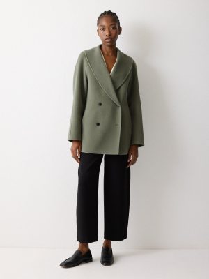 Double Faced Shawl Coat