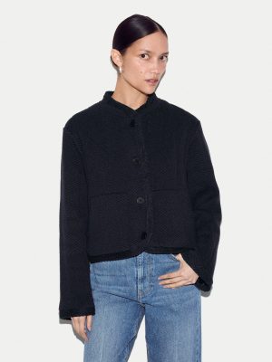 Satin Lined Knitted Jacket