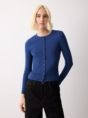 Button Through Baby Tee Cardigan