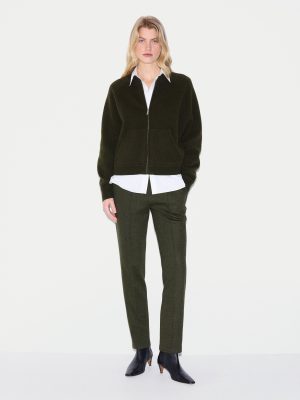Stretch Flannel Track Pant