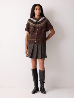 Fairisle Knitted Cape