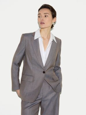 Wool Knox Tailored Blazer