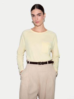 Long Sleeve Patch Pocket T-shirt