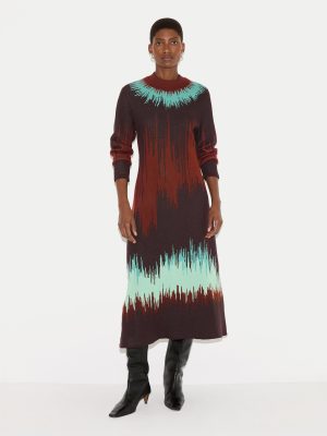 Tie Dye Jacquard Dress