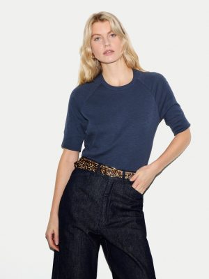 Cotton Luxe Raglan Short Sleeve T-shirt
