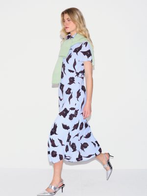 Fallen Peony Bias Dress