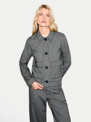 Chambray Utility Jacket