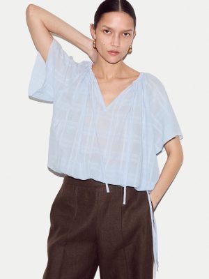 Drawstring Detailed Top