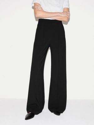 Modern Crepe Wide Leg Trouser