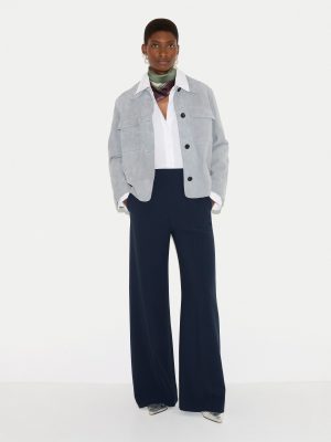 Modern Crepe Wide Leg Trouser