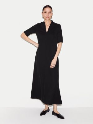 Modal Cupro Trapeze Maxi Dress