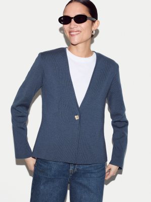 Minimalist Knit Jacket