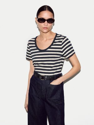 Cotton Slub Stripe Baby T-shirt