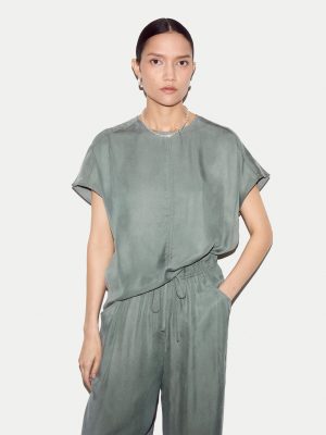 Cupro Relaxed T-shirt