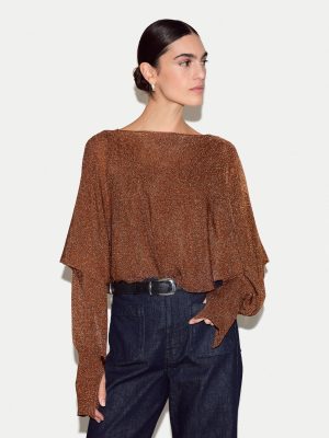 Metallic Poncho