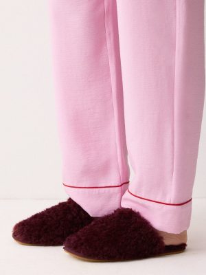 Faux Shearling Slippers