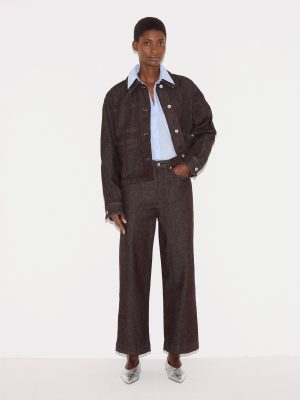Tyne Wide Leg Cropped Jean