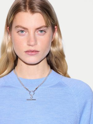 T-bar Chain Necklace