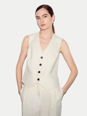 Linen Suit Waistcoat