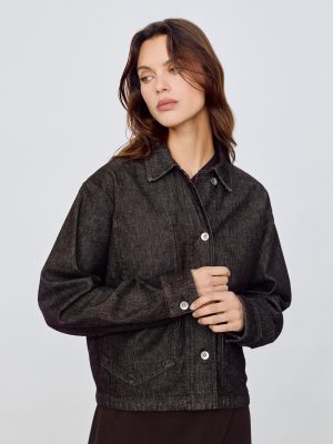 Isla Denim Cropped Jacket