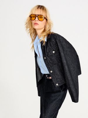 Denim Overstitch Jacket