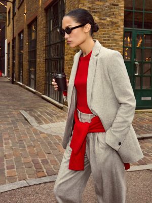 Cove Wool Melange Blazer